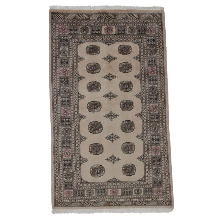 Pakistani rug beige Bokhara 128x210 handmade oriental rug