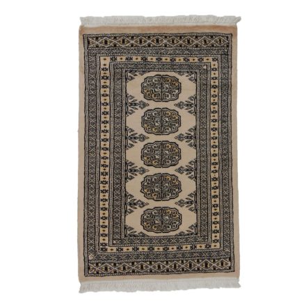 Pakistani rug beige Bokhara 61x97 handmade oriental rug