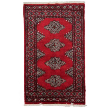 Pakistani rug red Jaldar 77x124 handmade oriental rug