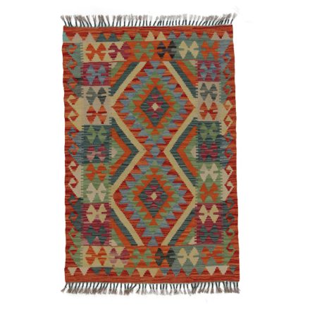 Chobi Kelim rug 124x83 hand woven afghan Kilim