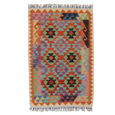 Wool Kelim Chobi 86x129 handmade Afghan Kilim rug