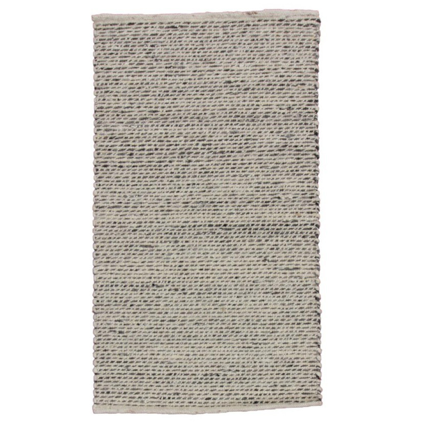 Thick rug Rustic 90x160 woven wool rug for living room - Car