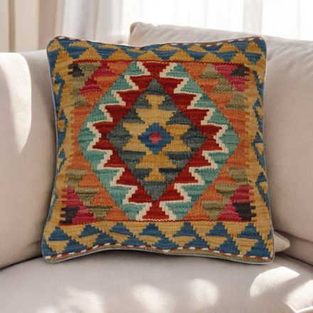 Kelim pillow 45x45 hand woven pillow cover