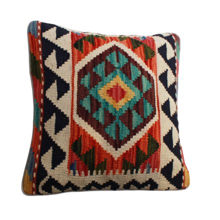 Kilim cushion 45x45 hand woven pillowcase