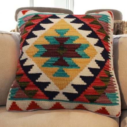 Kelim pillow 45x45 hand woven pillow cover