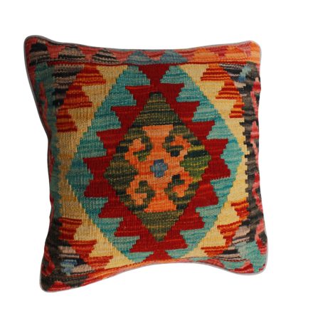 Kilim cushion 45x45 hand woven pillowcase