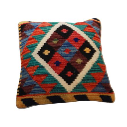 Kilim pillow case 45x45 hand woven decorative cushion