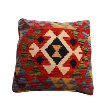 Handwoven decorative cushion 45x45 Kelim pillowcase