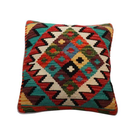 Kilim cushion 45x45 hand woven pillowcase