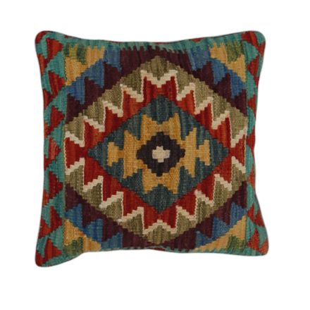 Kelim pillowcase 45x45 hand woven cushion