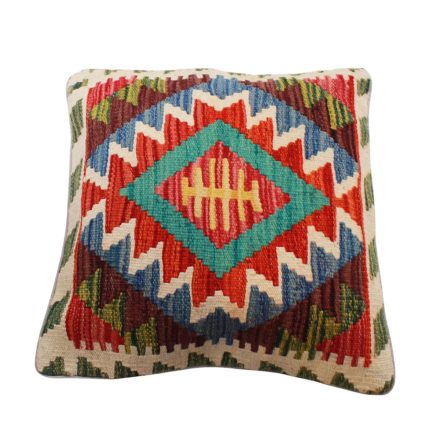 Hand woven cushion cover 45x45 Kelim decorative pillow