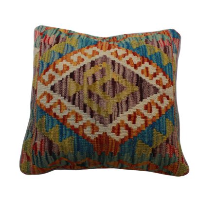 Kelim decorative cushion 45x45 hand woven Kelim pillow case