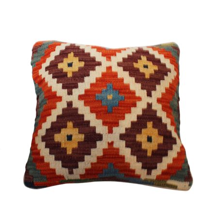 Handwoven Kilim pillowcase 45x45 afghan decorative cushion