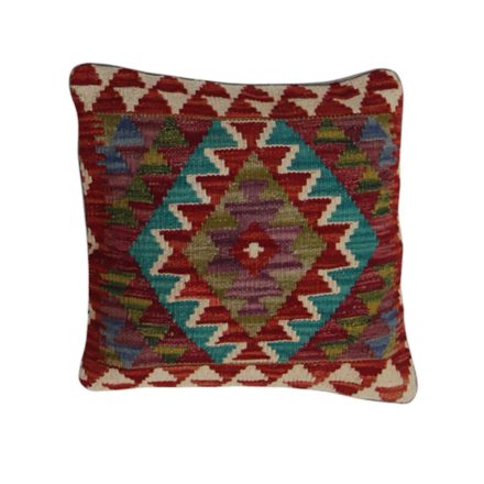 Afghan Kilim pillowcase 45x45 hand woven cushion