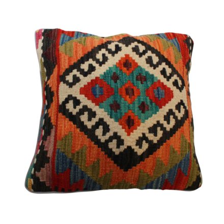 Handwoven decorative cushion 45x45 Kelim pillowcase