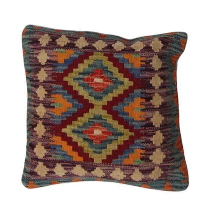 Kelim pillow case 45x45 hand woven decorative cushion