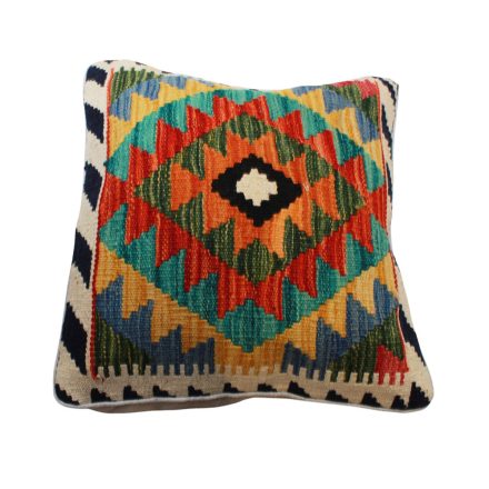 Kelim cushion 45x45 hand woven pillowcase