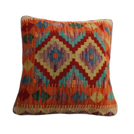 Kilim cushion 45x45 hand woven pillowcase