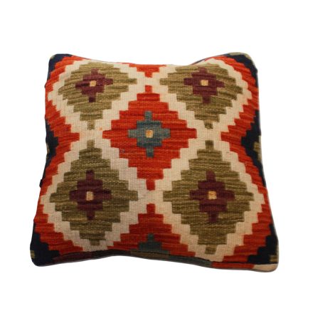 Kilim cushion 45x45 hand woven pillowcase