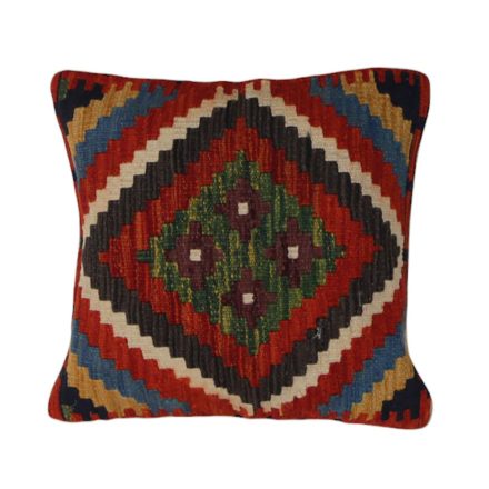 Kilim cushion 45x45 hand woven pillowcase