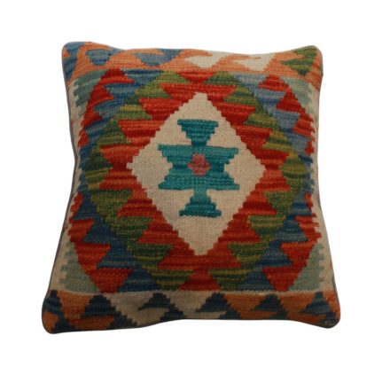 Kilim cushion 45x45 hand woven pillowcase