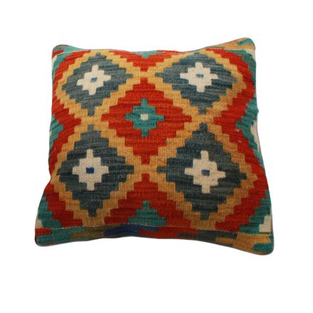 Kilim cushion 45x45 hand woven pillowcase