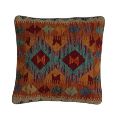 Kilim decorative cushion 45x45 hand woven Kelim pillow case