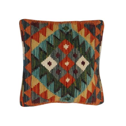 Kelim pillow 45x45 hand woven pillow cover