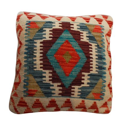 Kilim cushion 45x45 hand woven pillowcase