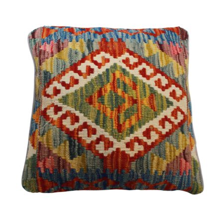 Kelim pillow case 45x45 hand woven decorative cushion