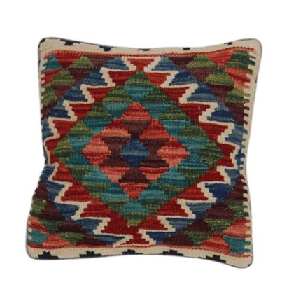 Kelim pillow 45x45 hand woven pillow cover