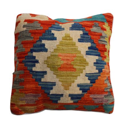 Kilim cushion 45x45 hand woven pillowcase