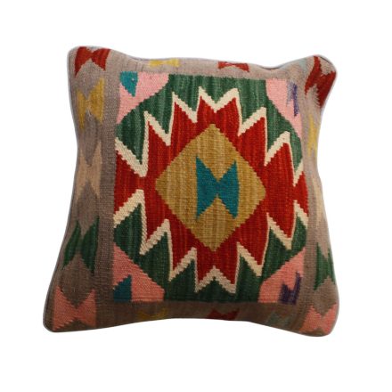 Kilim cushion 45x45 hand woven pillowcase