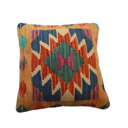 Kilim pillow case 45x45 hand woven decorative cushion