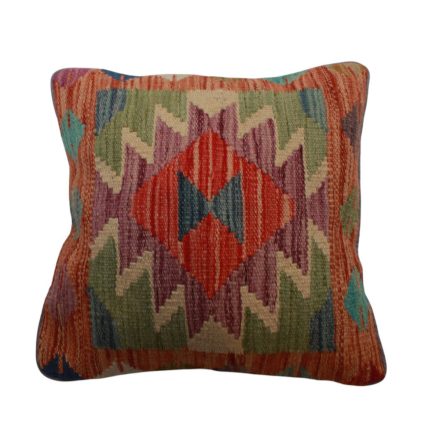 Kilim pillowcase 45x45 hand woven cushion