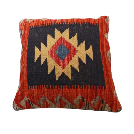 Kilim cushion 45x45 hand woven pillowcase