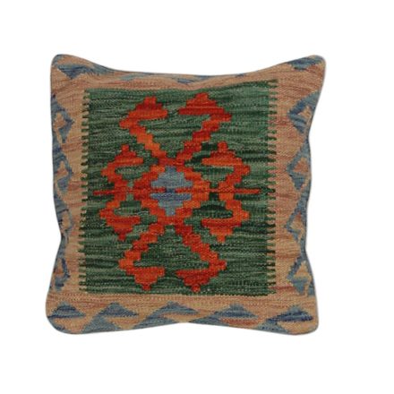 Kelim pillow case 45x45 hand woven decorative cushion