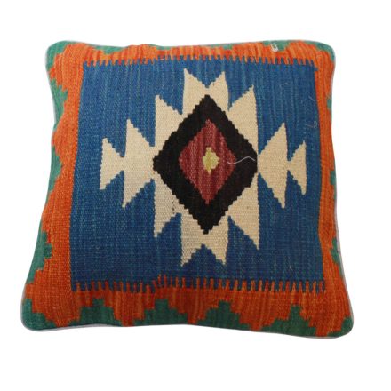 Kelim pillowcase 45x45 hand woven cushion