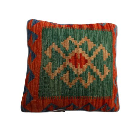 Handwoven Kelim pillowcase 45x45 afghan decorative cushion