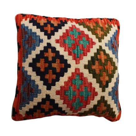 Hand woven cushion cover 45x45 Kilim decorative pillow