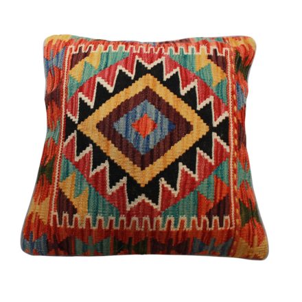 Handwoven decorative cushion 45x45 Kilim pillowcase