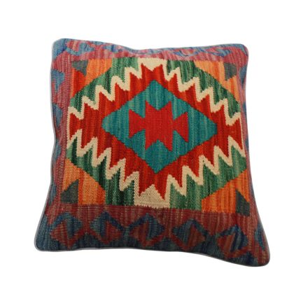 Kilim cushion 45x45 hand woven pillowcase