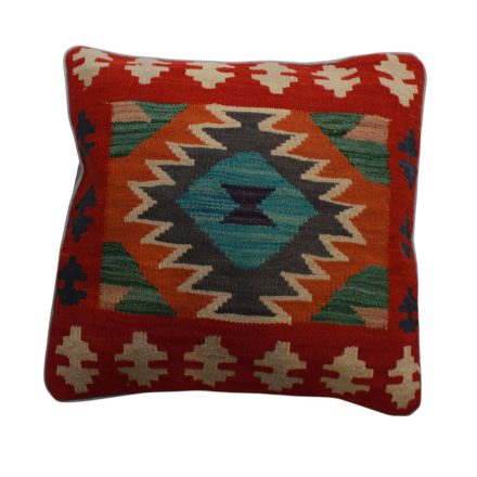 Kilim cushion 45x45 hand woven pillowcase