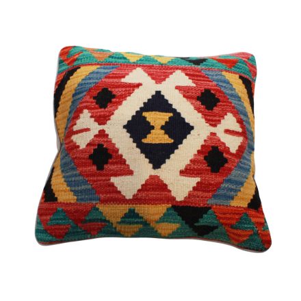 Kilim cushion 45x45 hand woven pillowcase