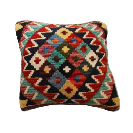 Kilim pillow case 45x45 hand woven decorative cushion