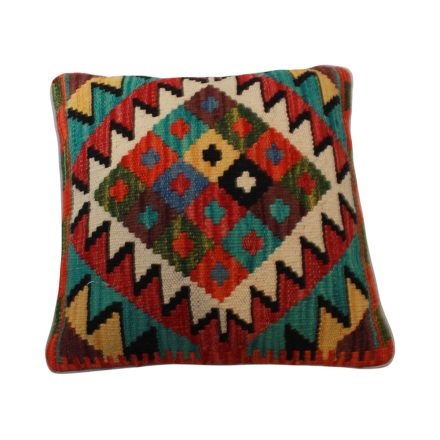 Kilim cushion 45x45 hand woven pillowcase