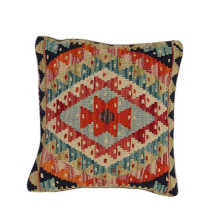 Kelim cushion 45x45 hand woven pillowcase