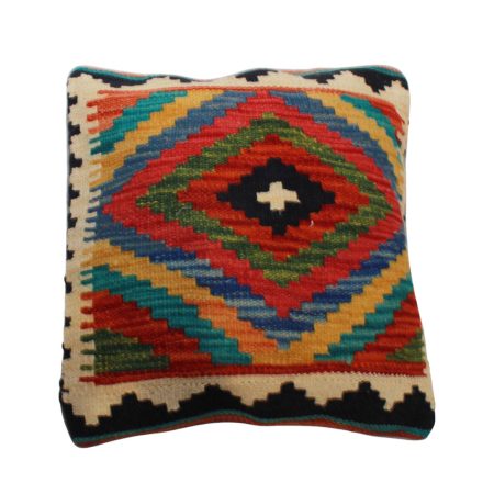 Kelim decorative cushion 45x45 hand woven Kelim pillow case