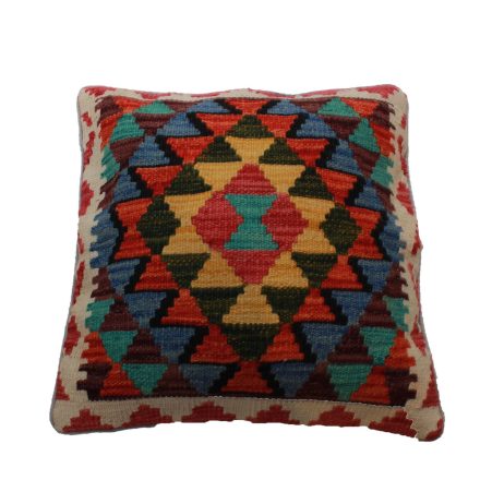 Kilim cushion 45x45 hand woven pillowcase