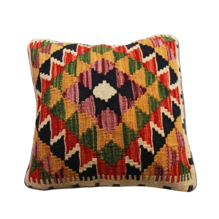 Kilim cushion 45x45 hand woven pillowcase